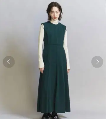 BEAUTY&YOUTH 루프 플레어 원피스