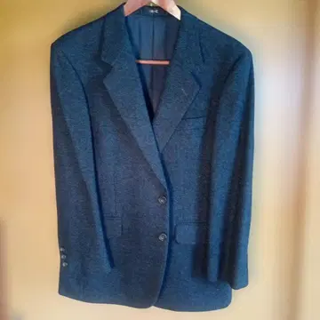 DAKS 다크 블루 테일러드 자켓 소프트 트위드 새상품급