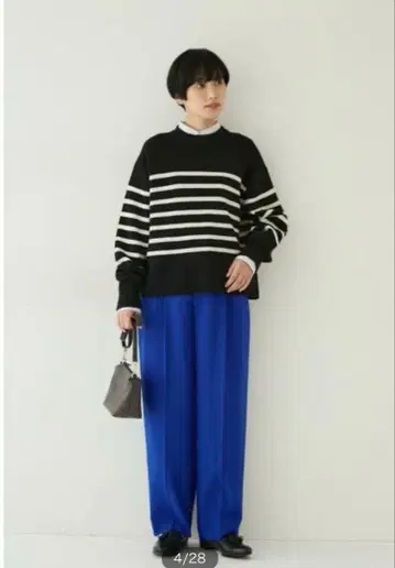 새상품 미사용 휴먼 우먼 와이드 팬츠