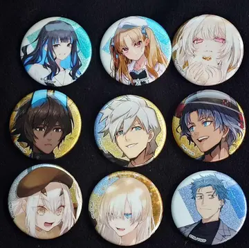 Fate/Grand Order 글리터 캔뱃지 9종 컴프 로손