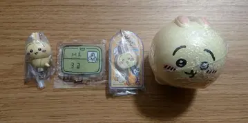 치이카와 (먼작귀) 토끼 저금통 아크릴 스탠드 집게로 연결하는 롤리팝 참