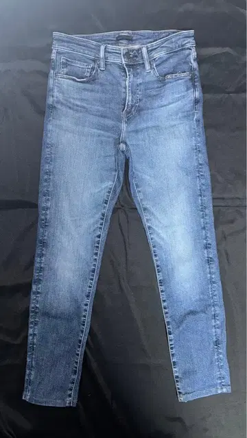 유니클로 데님 팬츠 스키니 블루