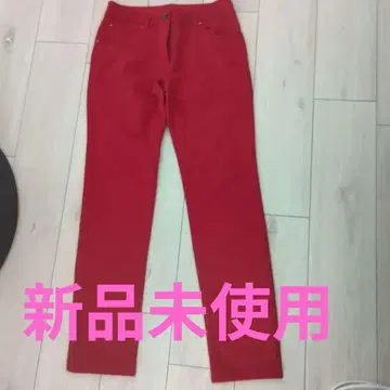 SRIXON byDESCENTE 여성용 레드 스트레이트 골프 팬츠