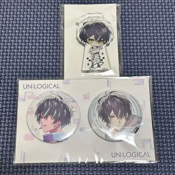 UN:LOGICAL 언로지컬 AGF 캔뱃지 세트 아크릴 나가모리 아이