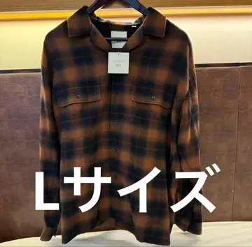 UNIQLO JW ANDERSON 브러쉬드 코튼 오버 사이즈 셔츠 L