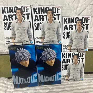 주술회전 고죠 사토루 게토 스구루 피규어 6체 세트