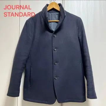 JOURNAL STANDARD 네이비 코트 140s