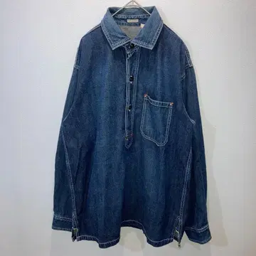 SUGAR CANE 슈가케인 데님 풀오버 셔츠