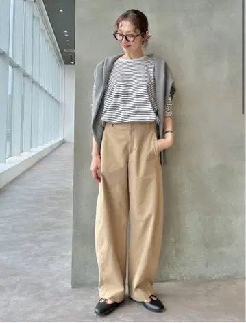 미사용 새상품 유니클로 저지 커브 팬츠 M 사이즈