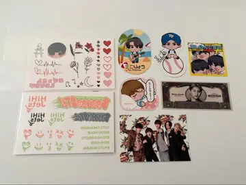 HiHi Jets BINGO 스티커 booooost 바디씰