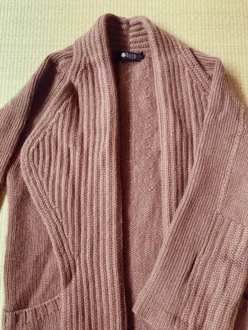 GOYO 고요 극두꺼운 원단 캐시미어 100 가디건 레어 카멜 / M