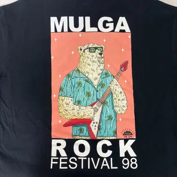 MULGA ROCK FESTIVAL 98 T셔츠 S