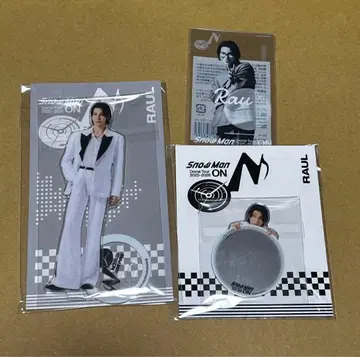 [ 구매 후 24시간 이내 발송 ] SnowMan ON 라울 3종 세트