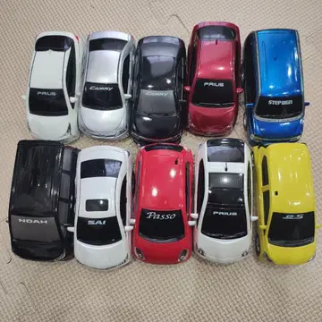 미니카 10대 도요타 자동차 등