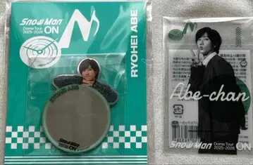 SnowMan 아베 료헤이 클리어 스티커 거울 스티커