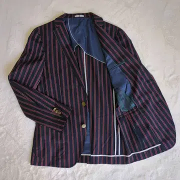 정장 셀렉트 테일러드 자켓 Morzotto 골드 버튼 스트라이프