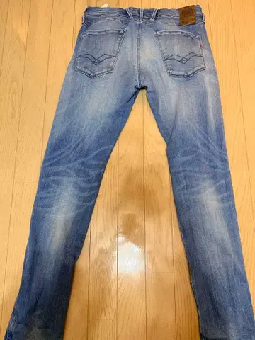 REPLAY HERITAGE 스트레이트 데님 라이트 블루