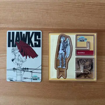 나의 히어로 아카데미아 히로아카 원화전 호크스 굿즈 세트