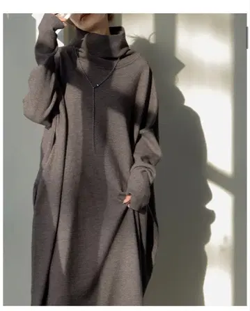 믹스 헤이즐 터틀넥 원피스 FREE 사이즈