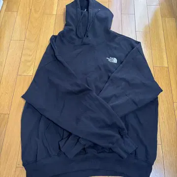 THE NORTH FACE 블랙 후드 부착 후드티