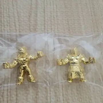 다이캐스트 근육맨 지우개 헬 미셔널즈 금 세트 근육맨 근육맨 지우개