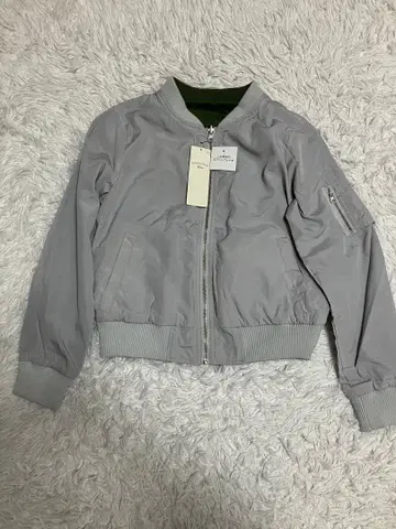 미사용 새상품 Samansa Mos2 MA-1 자켓 리버서블 M 사이즈