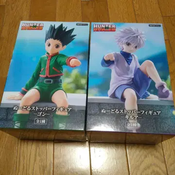 헌터 x 헌터 스토퍼 피규어 곤&키루아