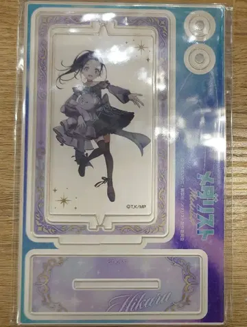 메달리스트 흑백 코디 회전 아크릴 스탠드 오카미사키 히카루