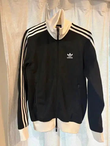adidas originals 트랙 자켓 XS 블랙 화이트