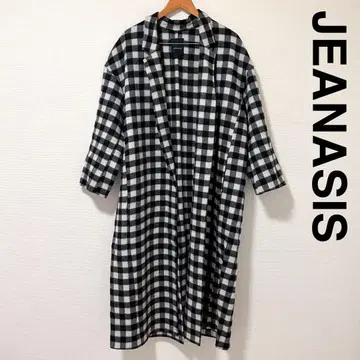 JEANASIS 지나시스 숏 비버 리버 맥시 코트 롱 코트