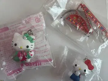 헬로키티 스트랩 3개 세트