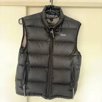 patagonia 블랙 다운 베스트