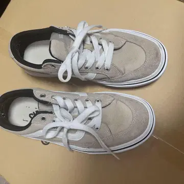 VANS 스니커즈 베이지 23.5cm V3830SC