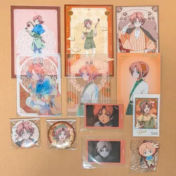 새벽의 연화 윤 캔뱃지 브로마이드 엽서 장면 사진 러버 마스코트