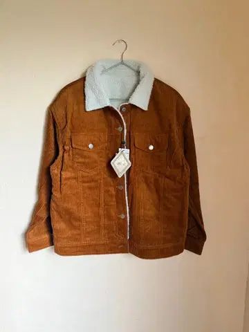 For it 골드 M 사이즈 플리스 자켓