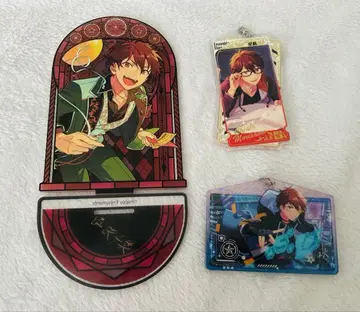 앙스타 중국 모리사와 치아키 양면 아크릴 키링 아크릴 스탠드 3종 세트