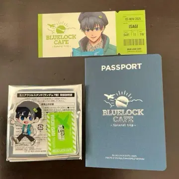 BLUELOCK CAFE 이사기 요이치 굿즈 세트