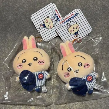 [치이카와] MLB 컵스 토끼 마스코트 2개