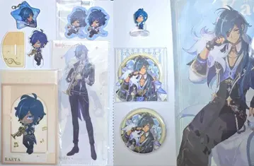 [ 낱개 판매 가능 ] 가이아 아크릴 스탠드 캔뱃지 스티커 원신