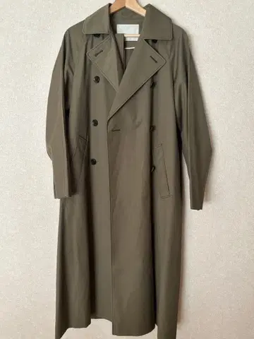 새상품급! ESTNATION 올리브 트렌치코트
