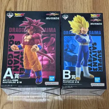 드래곤볼 DAIMA 제일복권 A상 B상 초사이어인 4 손오공 베지터