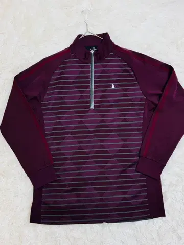 먼싱웨어 골프 긴팔 하프 지퍼 M 남성용