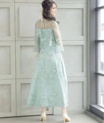 RETICA 파티 드레스 민트 컬러