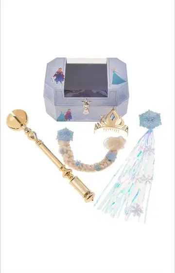 디즈니 스토어 엘사 라이트업 액세서리 세트