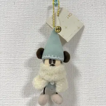 도쿄 디즈니 리조트 크리스마스 리루린린 봉제 인형 참 스카이블루 파랑