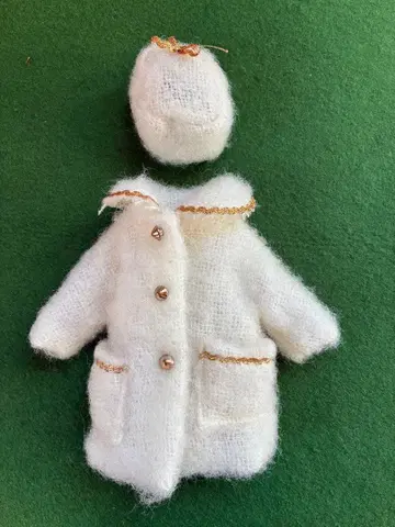 [인형용] 복슬복슬 코트와 모자