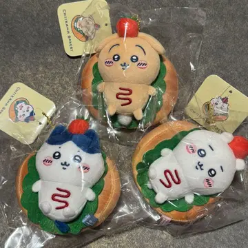 [치이카와] 치이카와 베이커리 샌드 마스코트 3개 세트