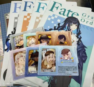 로손 FGO 클리어 파일 클리어 시트 각 전 6종 컴플리트 세트