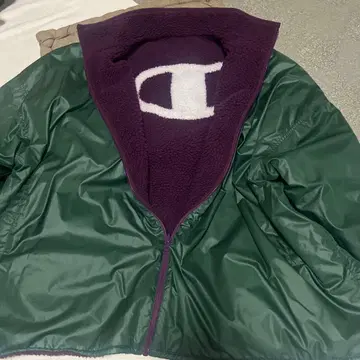 챔피온 HARE 리버서블 나일론 플리스 자켓