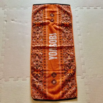 YOASOBI 전광석화 2023 라이브 타월 오렌지 반다나 패턴 새상품급